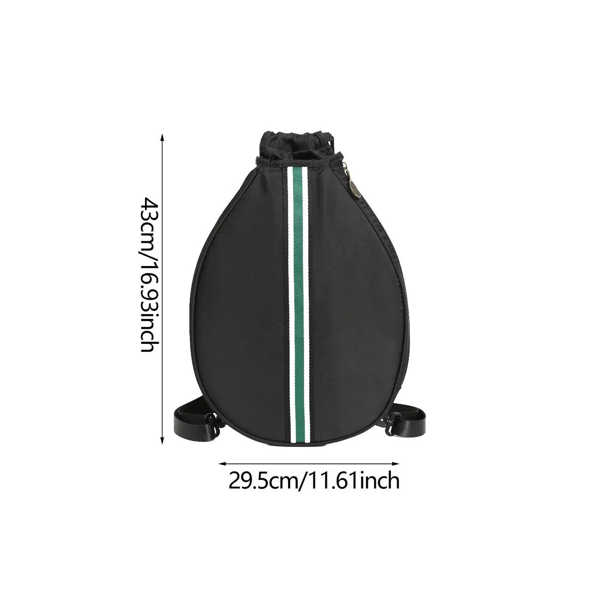 Tennis Bag Large Capacity Premium Tennis Crossbody Backpack Waterproof Lightweight Tennis Accessories for Men Women Training