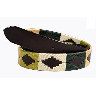 High-Strength genuine leather belt Brass buckle belt for women and men polo lifestyle handmade belt Argentine Polo belt