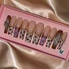10Pcs Colors Wholesale Hand Paint Gel Best-selling Beautiful Luxury Customized Handmade Press on Nails