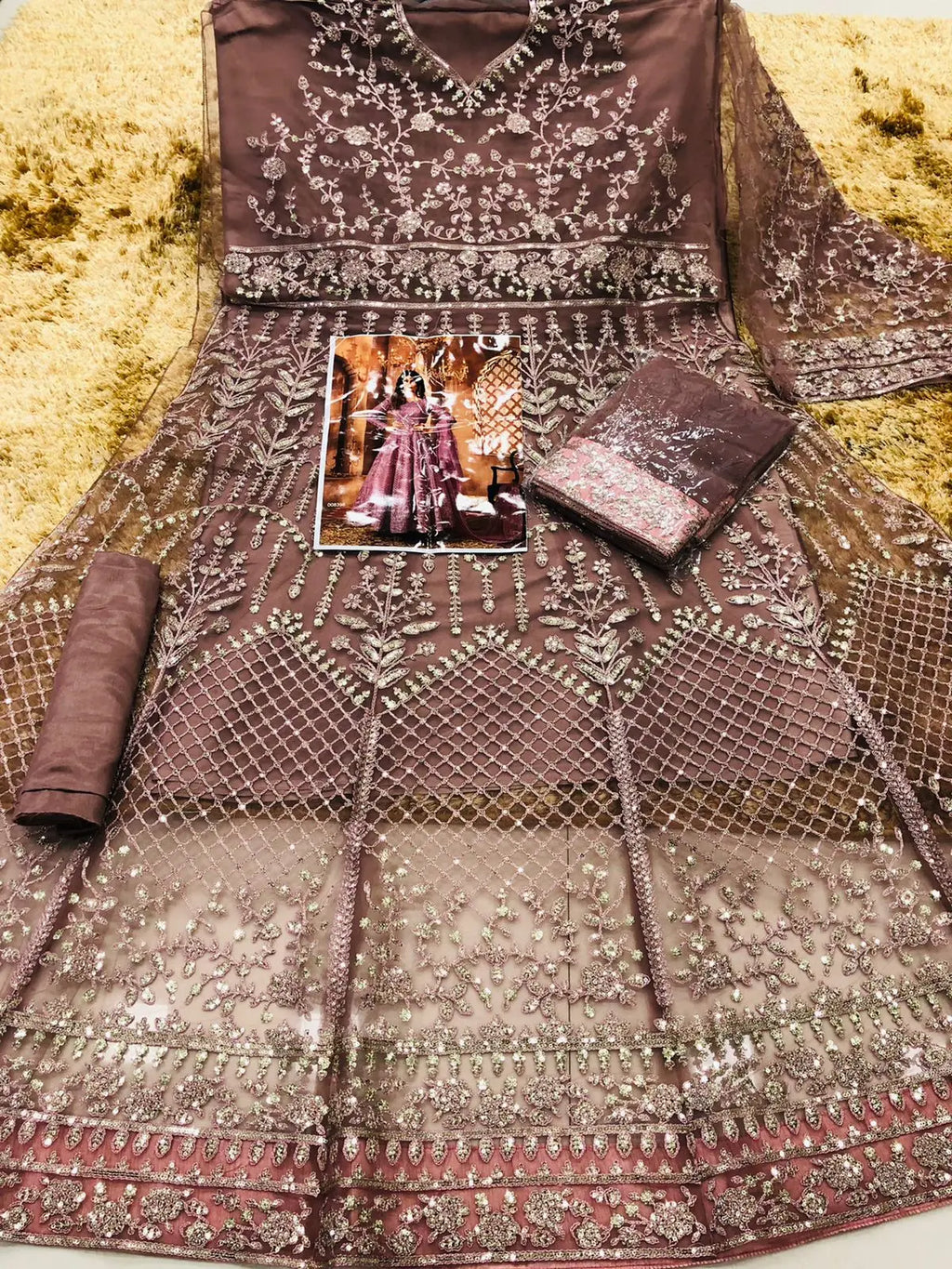 Latest Indian New Designer Party Wear Look Top Sharara and Suit Dupatta in Embroidery Work Customize Ethnic Wear Wholesale