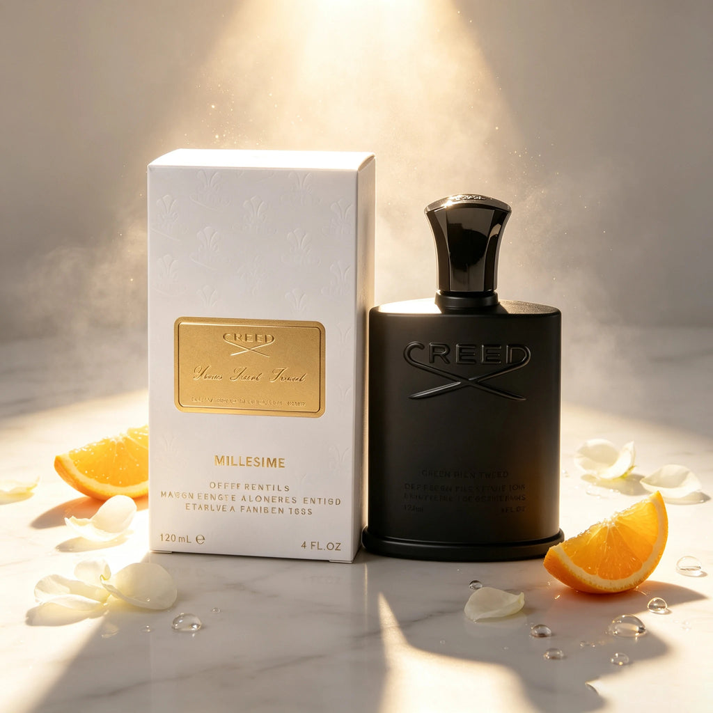 Creed New Black Bottle Perfume Spray, Fresh Wood Fragrance, Men's Lasting Fragrance Gift 120ml