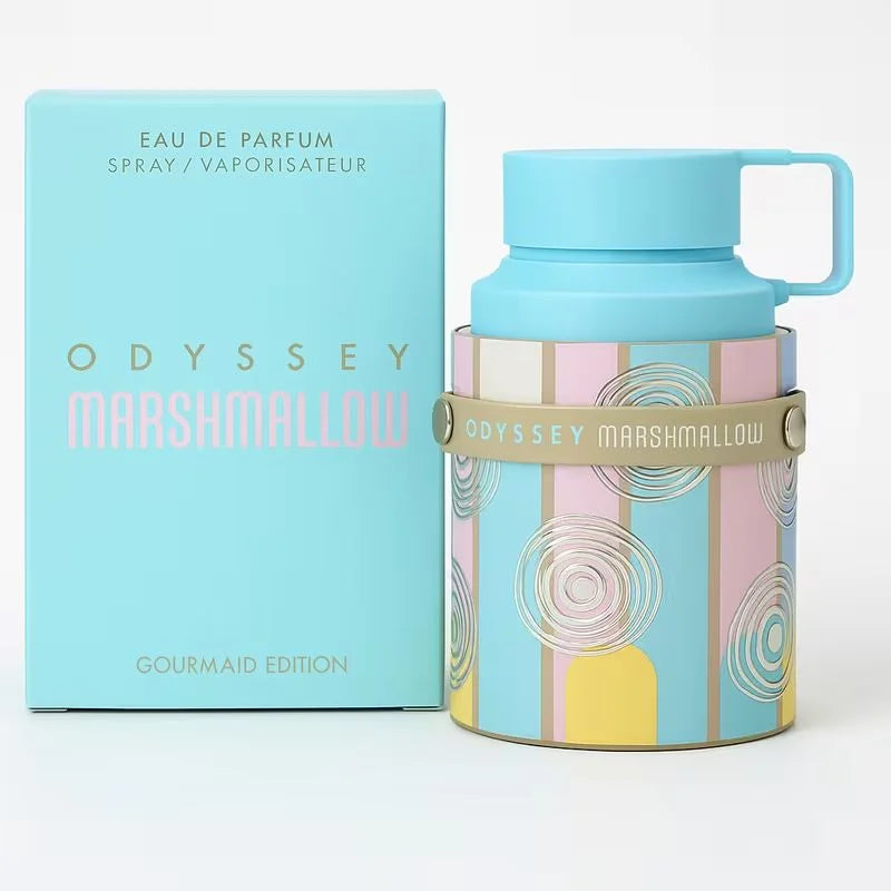 Armaf Odyssey Marshmallow EDP 100ml (3.4 fl oz), Sweet Gourmand Vanilla Fragrance for Women, Gourmaid Edition