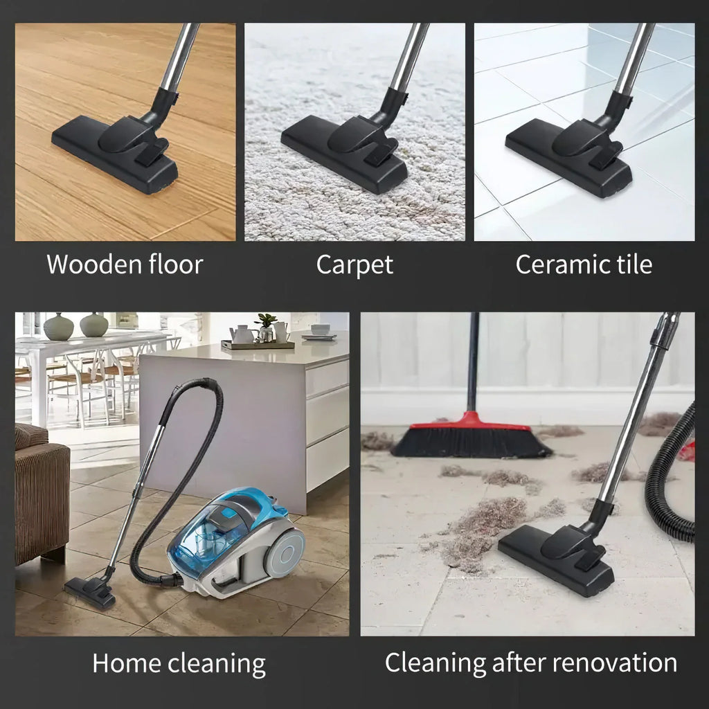 2800W Corded Vacuum Cleaner 15000PA Dust And Mite Cleaning Robot For Hardwood Floors Tiles Pet Hair