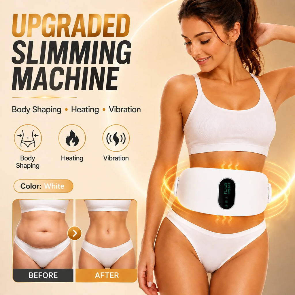 Electric Slimming Machine for Fat Burning, Weight Loss Body Sculpting Device, Belly Slimming Massage Tool