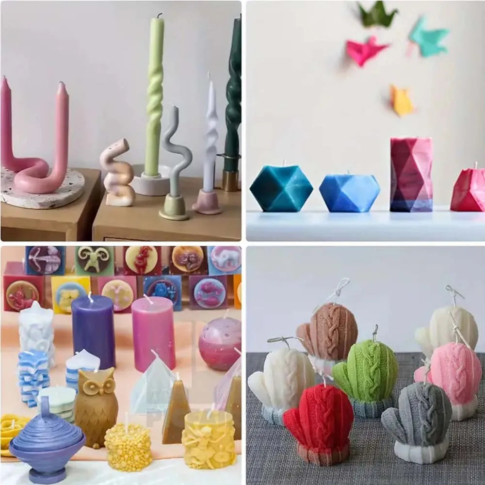 Premium Candle Making Kit: 16 Vibrant Colors, 5g Each - Perfect for DIY Candle Crafting & Dyeing Projects