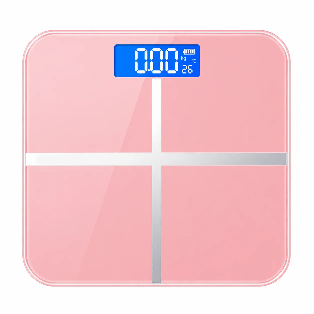 Digital Bathroom Scale USB Rechargeable Rounded Corners Digital Bathroom Scale for Home Weight Tracking Top Rated 2026