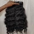 Wholesale 100% Virgin Cuticle Aligned Double Weft Natural Straight Raw Indian Human Hair Bundles Light Color Hair Extensions