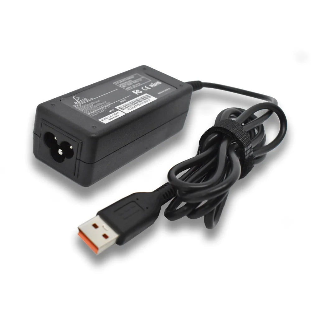For Lenovo 20V 2A Laptop Charger USB AC Adapter for Yoga 3 11 14 Pro