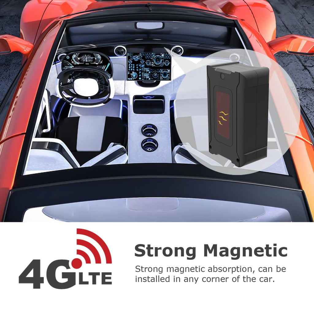 4G GPS Tracker Real-Time Car Locator Overtaking Alarm Route Playback Subscription Required