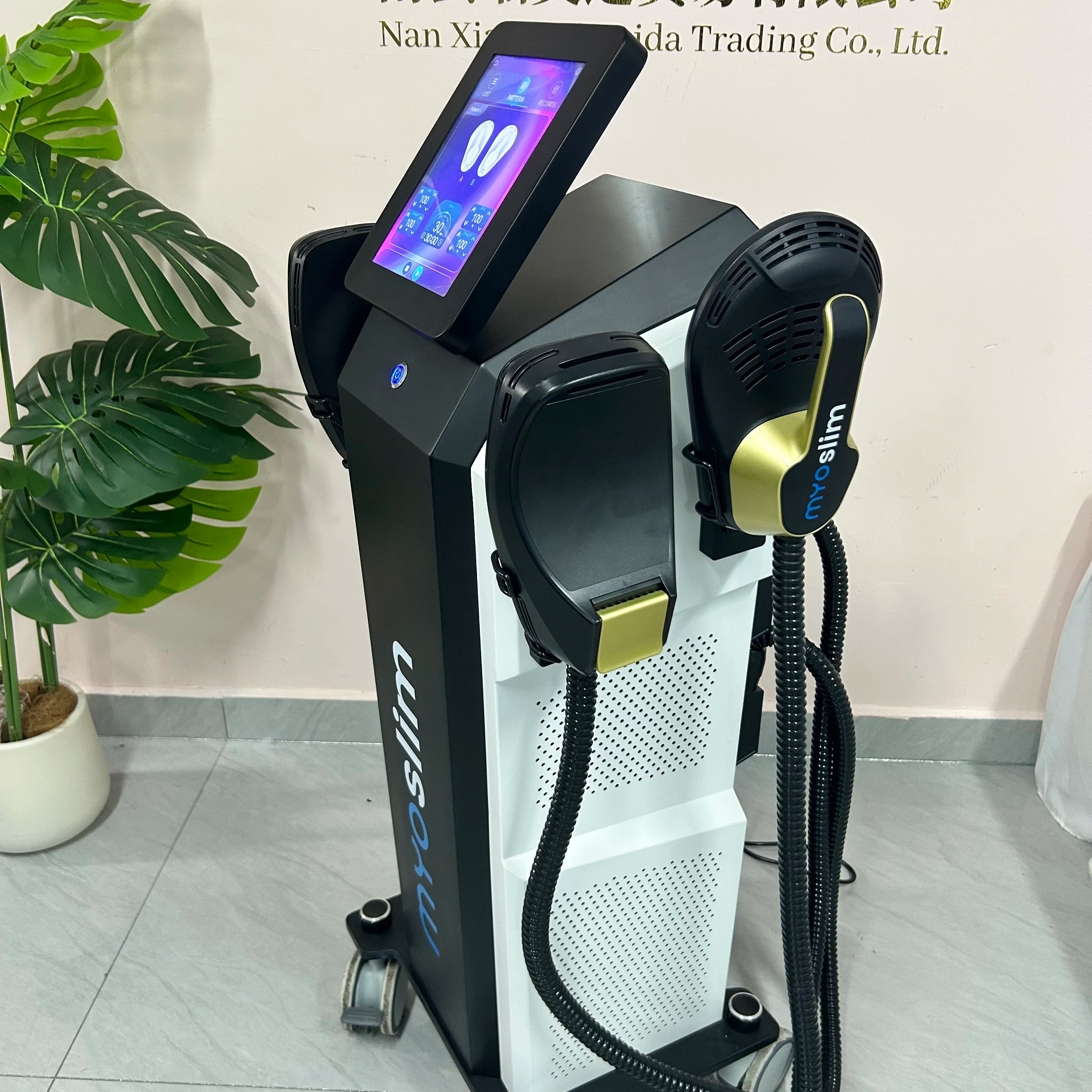 EMS Body Sculpt Machine RF Sculpting Weight Loss Burning Fat Slimming Muscle Equipment Stimulation 6500W  MYOslim