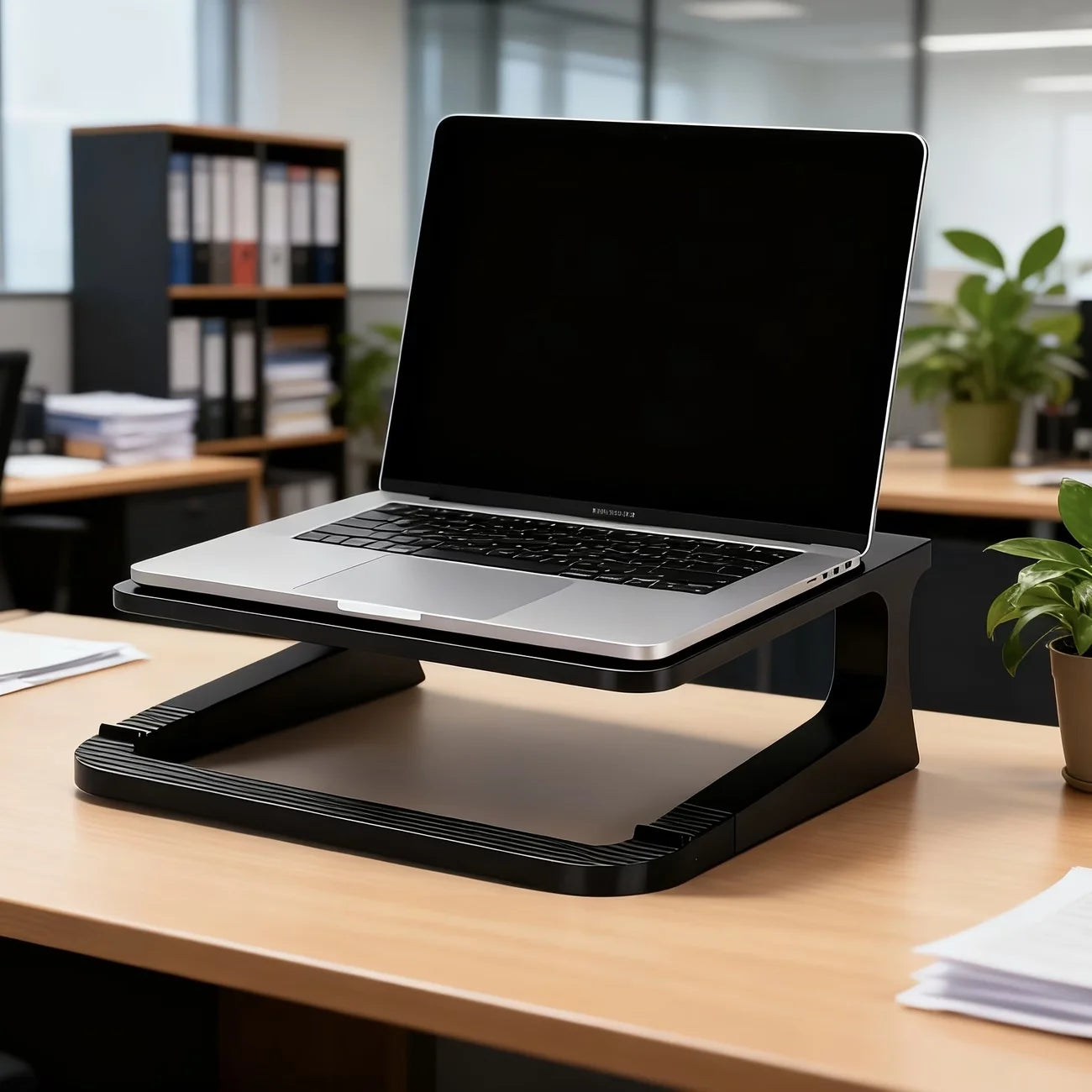 Laptop Stand for Desk Detachable Plastic Laptop Holder Computer Riser for Better Cooling for 10-15.6inches Laptop