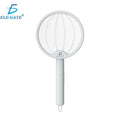 ELE-GATE 2 in 1 Rechargeable UV Light Electric Fly Swatter with Plastic Design Dual Purpose Mosquito Killer