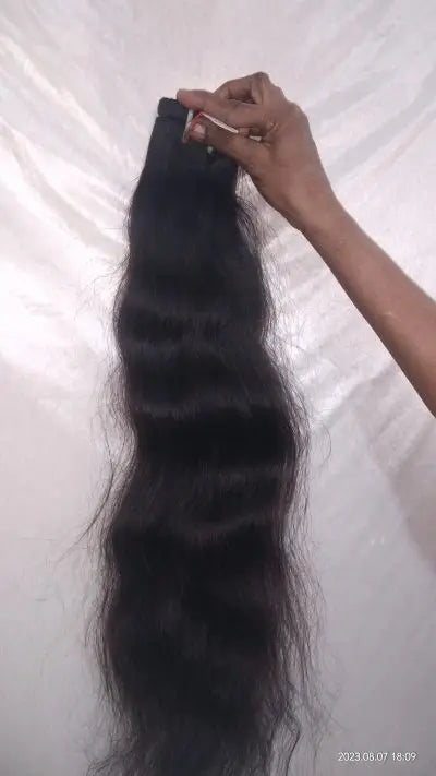 Wholesale 100% Virgin Cuticle Aligned Double Weft Natural Straight Raw Indian Human Hair Bundles Light Color Hair Extensions