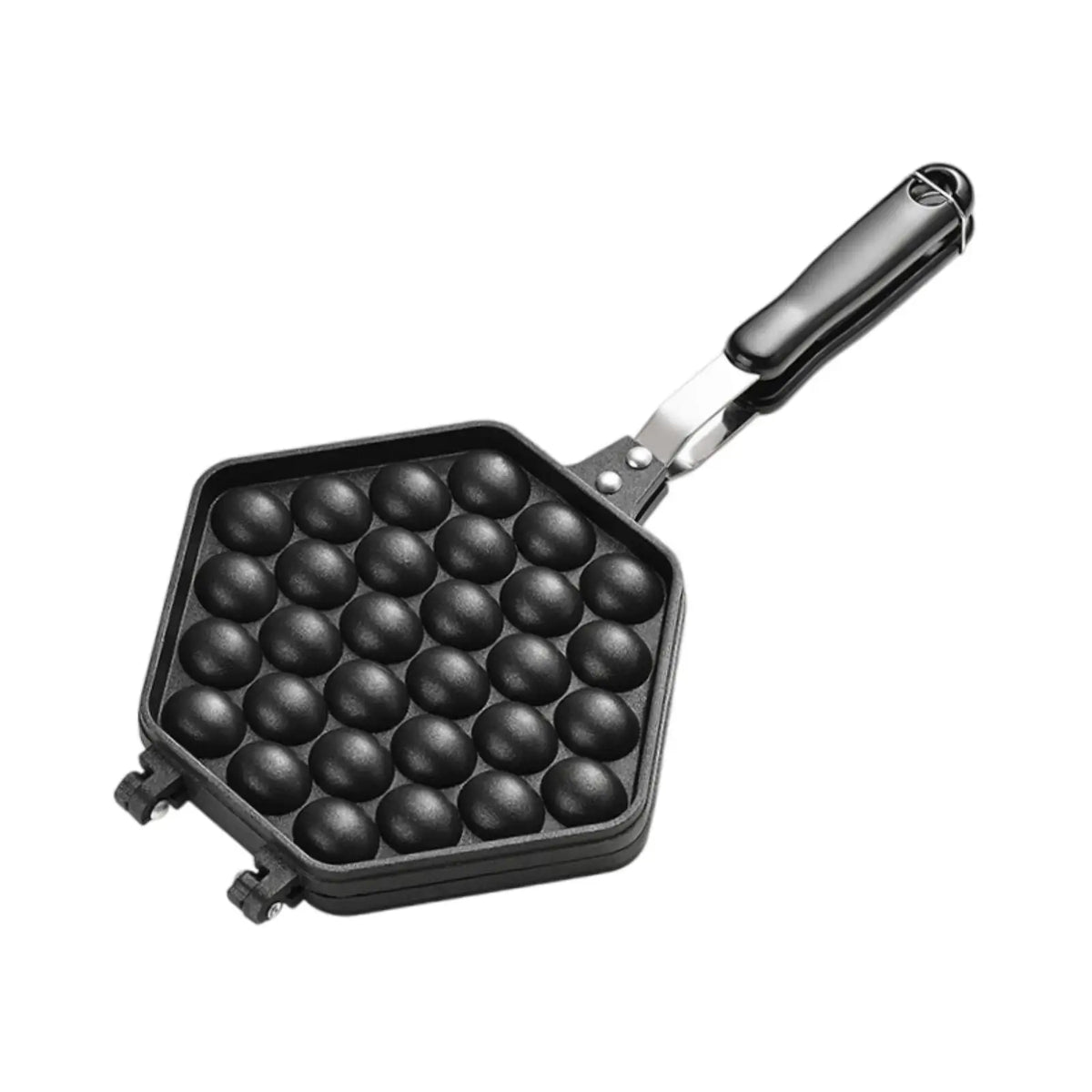 Bubble Waffle Maker Pan Double Sided Cooking Baking Tool Egg Waffle Maker for Lunch Snack Stand Commercial Cafe Breakfast
