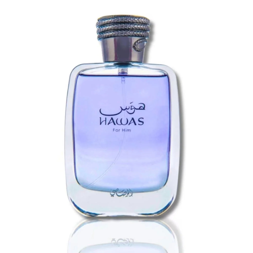Hawas For Him Purple Edition Eau de Parfum 100ml 3.38fl.oz Men Woody Spicy Long Lasting Fragrance