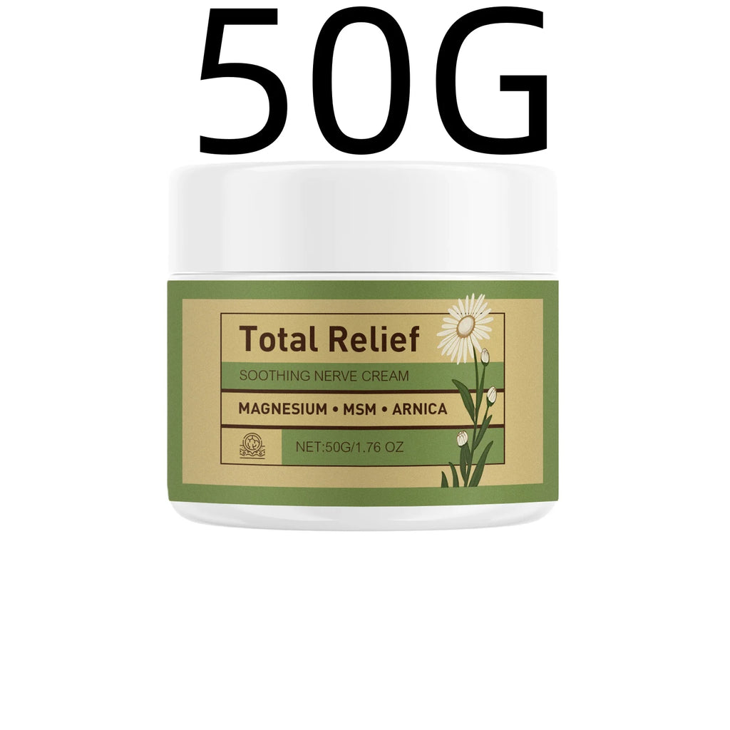 Total Relief Soothing Nerve Cream Deep Nourishing Skin Prevents Dryness Reduce Tightness Long Lasting Hydration Skin Relief Balm