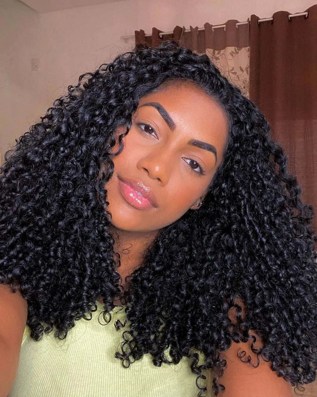 Pre Looped Feather Crochet Human Hair Kinky Curly For Black Women Pre Separated Knotless Burmese Curly Hair For Braiding