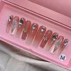 10Pcs Colors Wholesale Hand Paint Gel Best-selling Beautiful Luxury Customized Handmade Press on Nails
