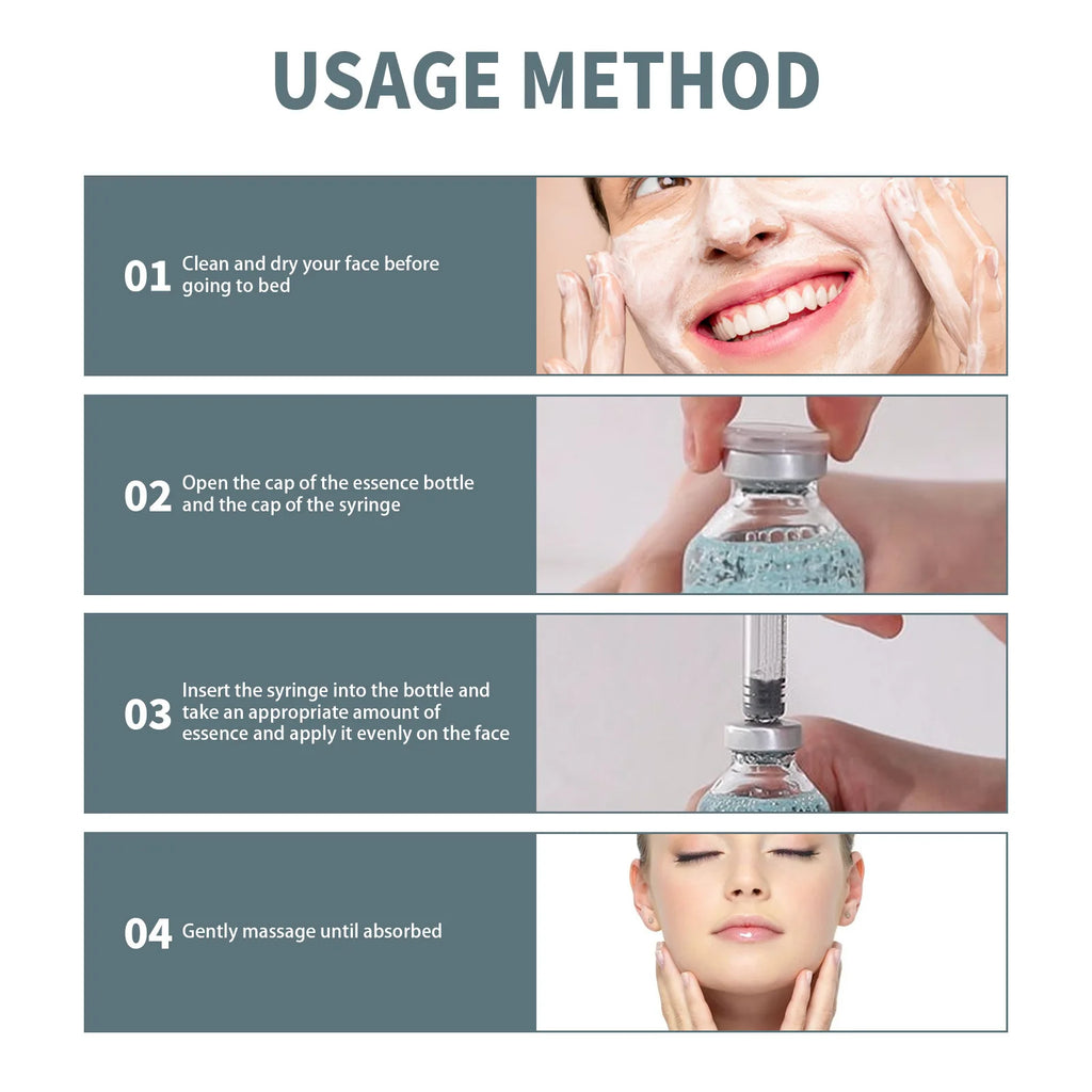 EELHOE Hyaluronic Acid Moisturizing Serum Deep Nourishing Smooth Skin Whitening Brighten Skin Care Products Hydrating Face Serum