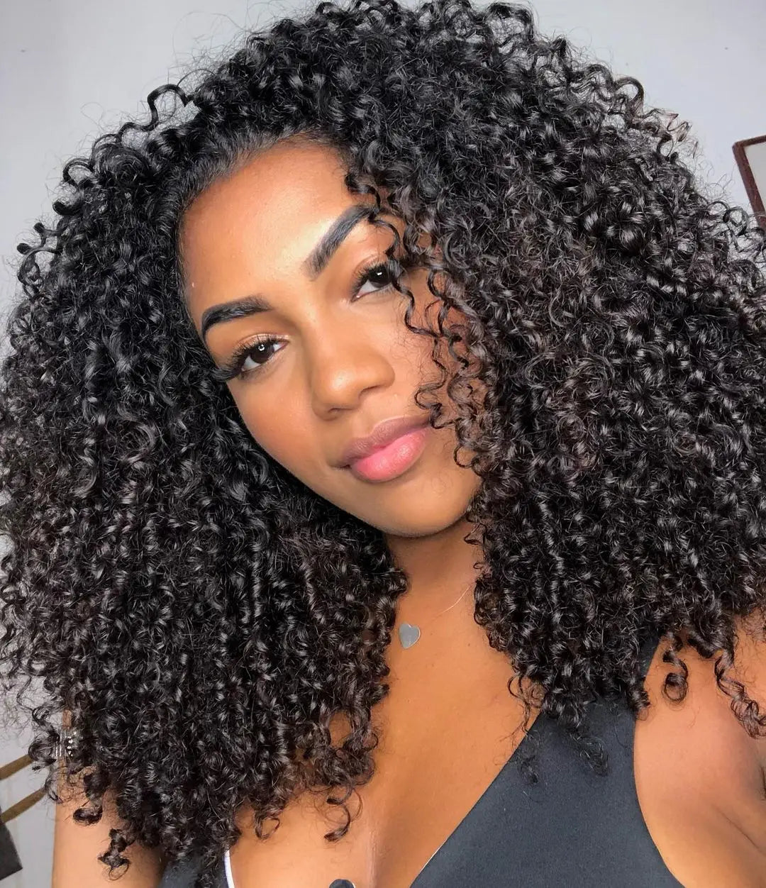 Pre Looped Feather Crochet Human Hair Kinky Curly For Black Women Pre Separated Knotless Burmese Curly Hair For Braiding
