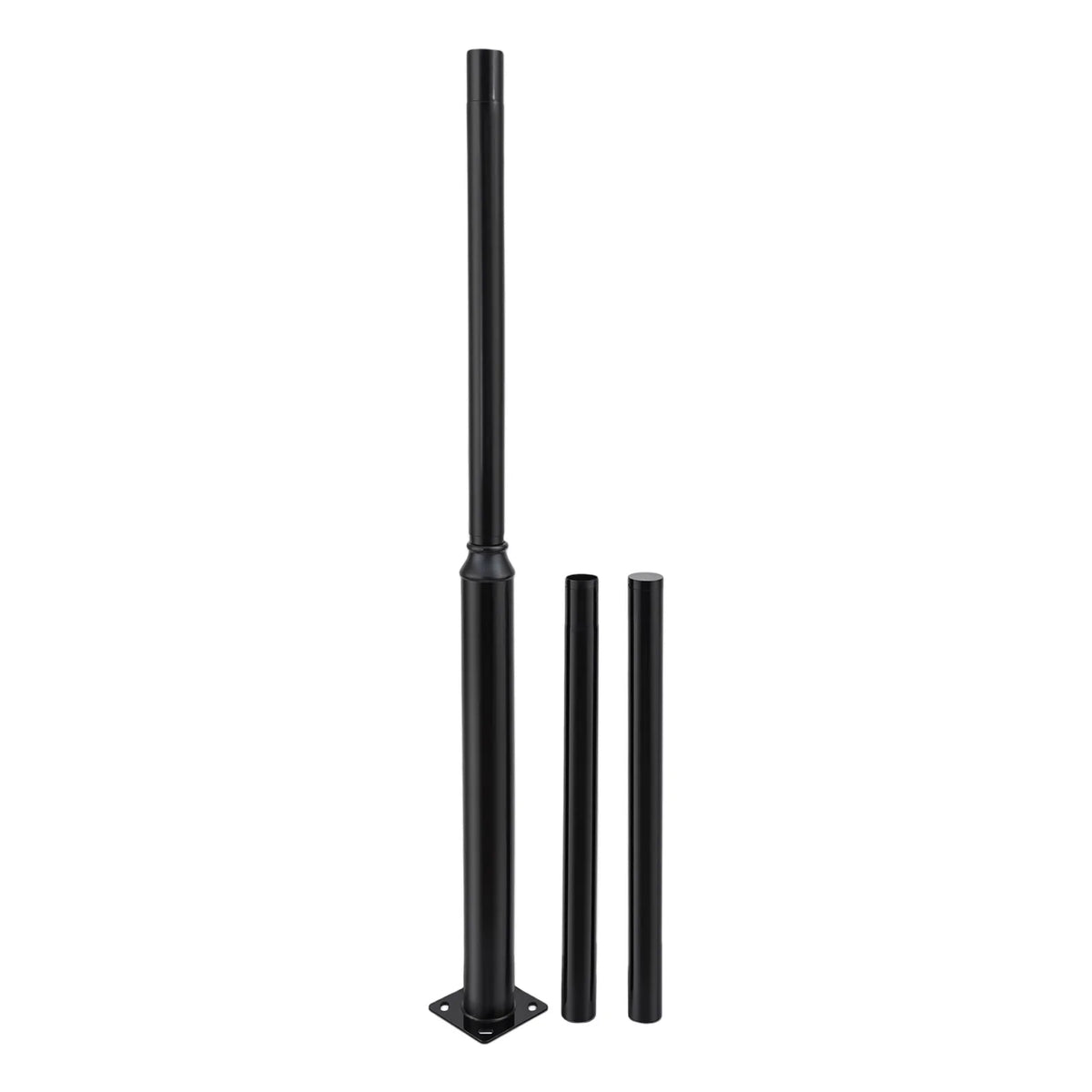 Street Light Pole, Street Lamp Post with Small Wood and Base, Weatherproof, External Lighting, Split Street Lamp Post Suitable for Outdoor Street