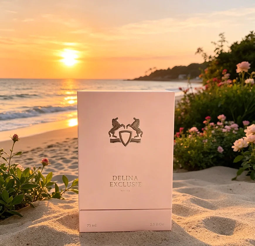 Charming perfume Delina Exclusive Rich Upgraded Luxury Edition Oriental Floral Fragrance Women's Fragrance 75ml, long-lasting sweet fragrance, elegant and unique fragrance, suitable for any venue