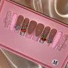 10Pcs Colors Wholesale Hand Paint Gel Best-selling Beautiful Luxury Customized Handmade Press on Nails