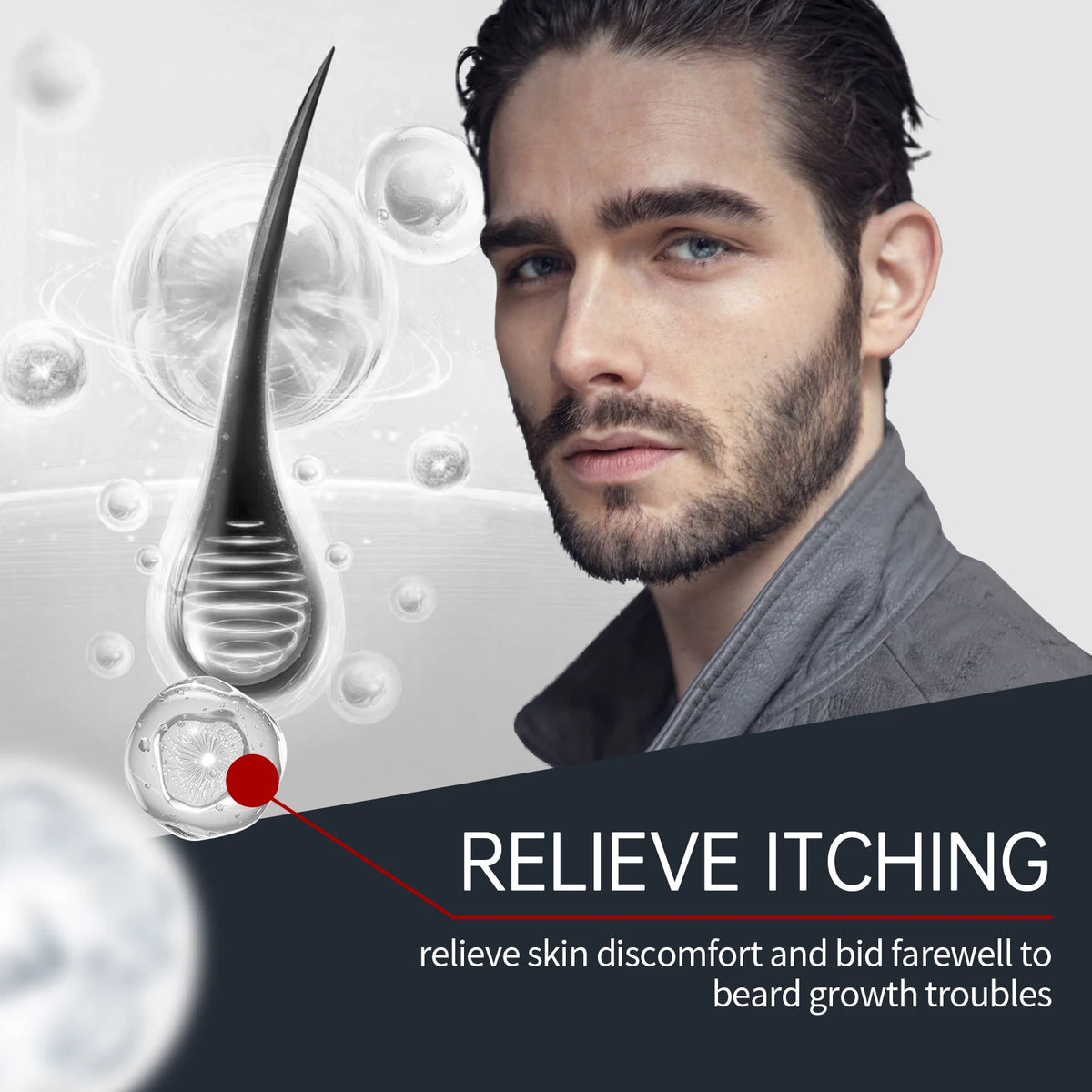 Beard Care Set with Jojoba Oil