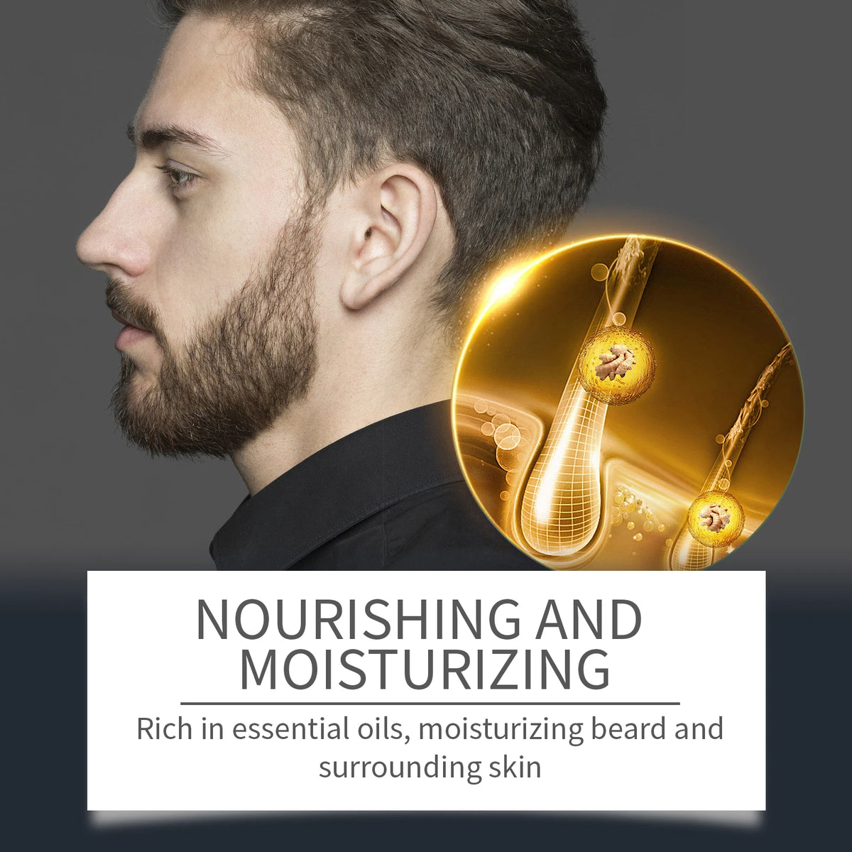 Beard Care Set with Jojoba Oil