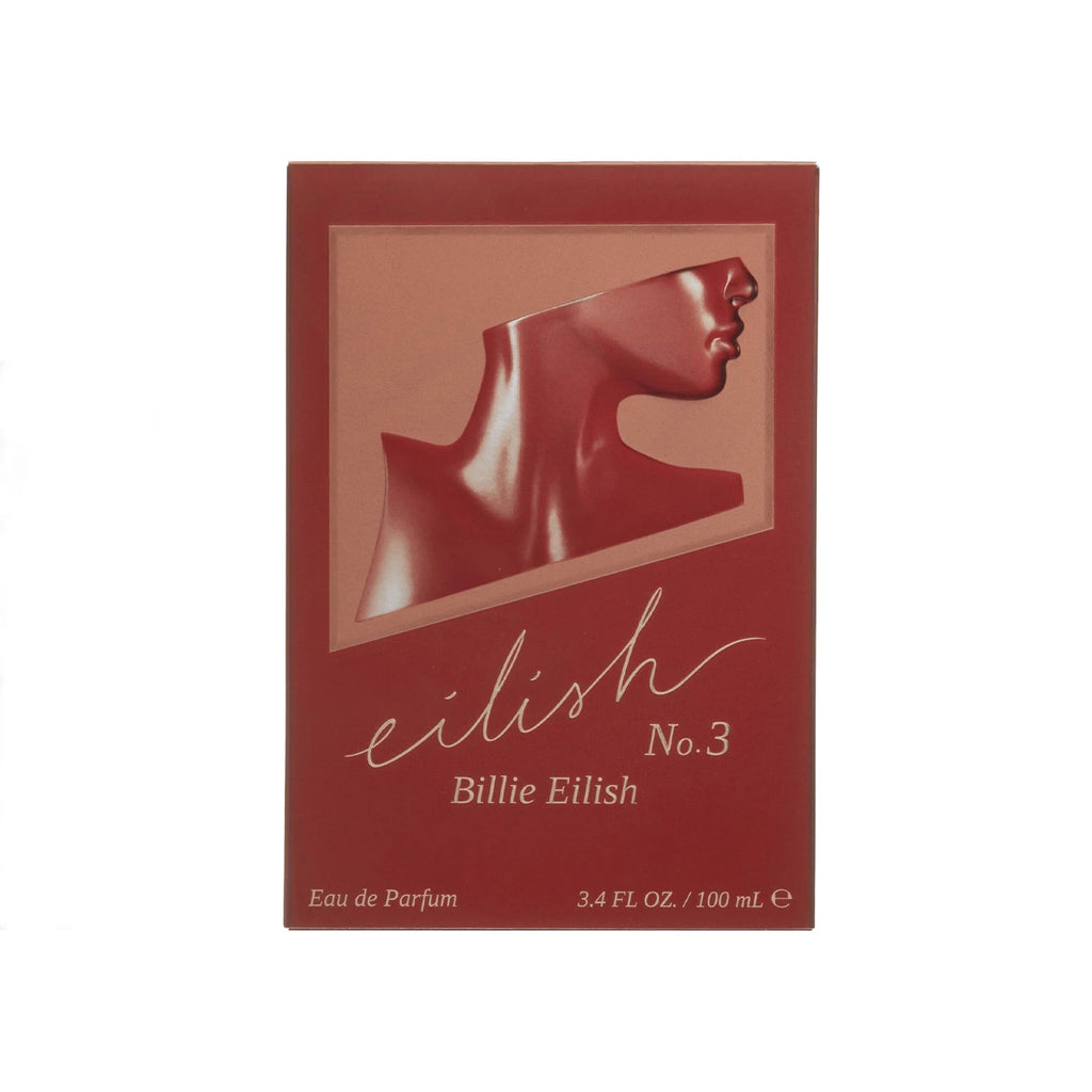 Billie Eilish No. 3 Eau de Parfum Spray for Women – Mysterious Woody Aromatic & Spicy Scent, Fir Balsam, Pink Pepper & Cedarwood, Long-Lasting Fragrance, Perfect Gift, 3.4 fl oz / 100 ml
