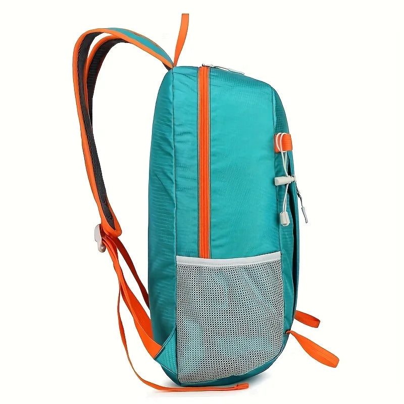 Outdoor Travel Bag Large Capacity Foldable Waterproof Backpack Lightweight Portable Adjustable Hiking Mountaineering Bag