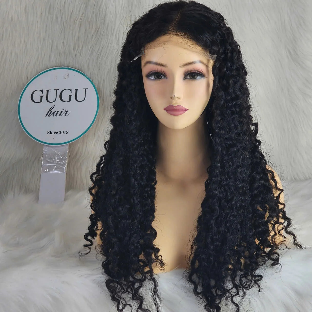 Beautiful texture Human Hair  Wigs Raw Vietnamese and Burmese Curl Super Double Drawn Long HD LACE