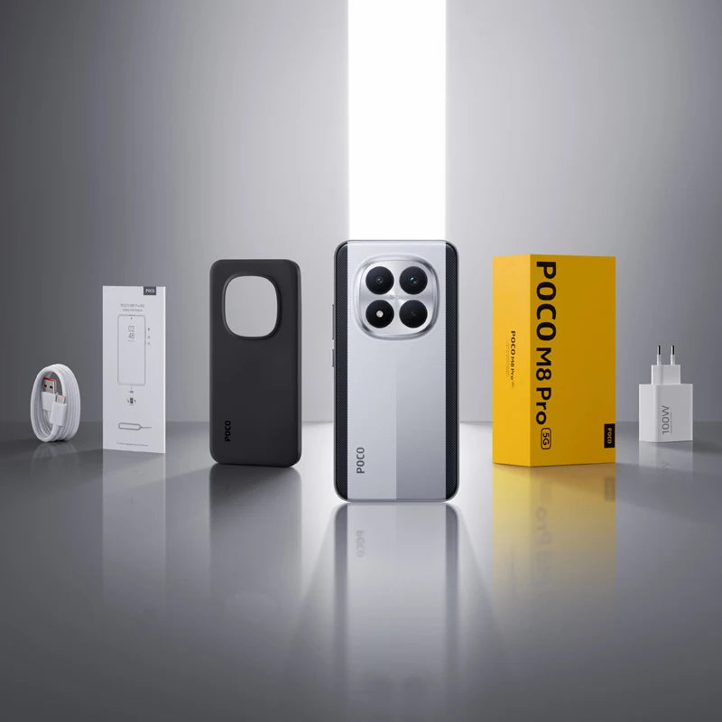 POCO M8 Pro 5G in the global NFC version is starting to roll out.