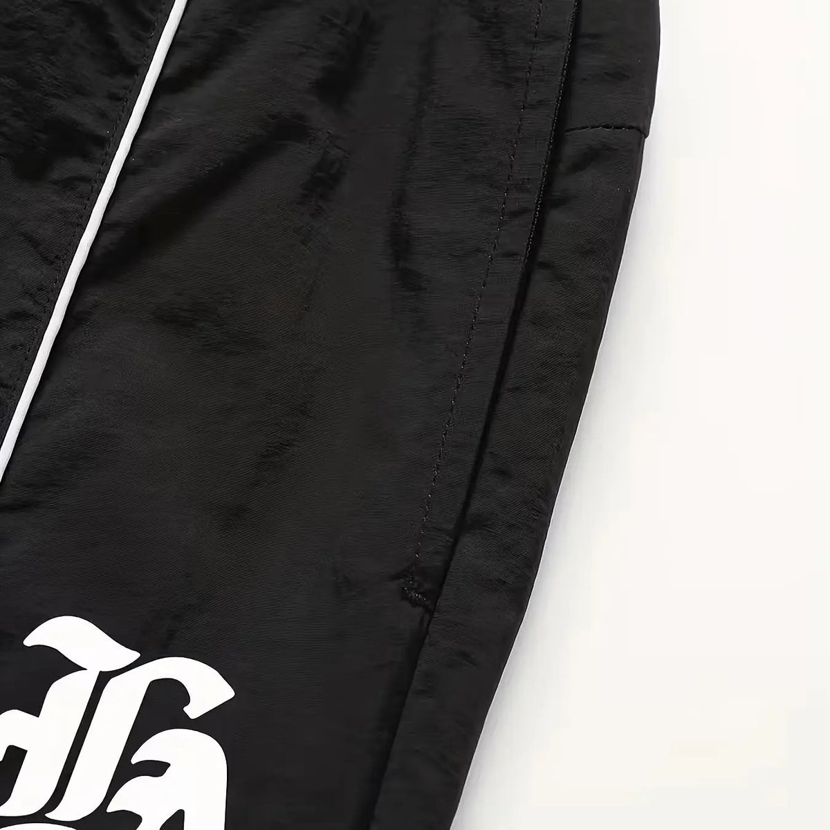 Y2K Wide Leg Color Block Baggy Parachute Pants Hip Hop Track Trousers for Men Streetwear Casual Loose Fit Trousers