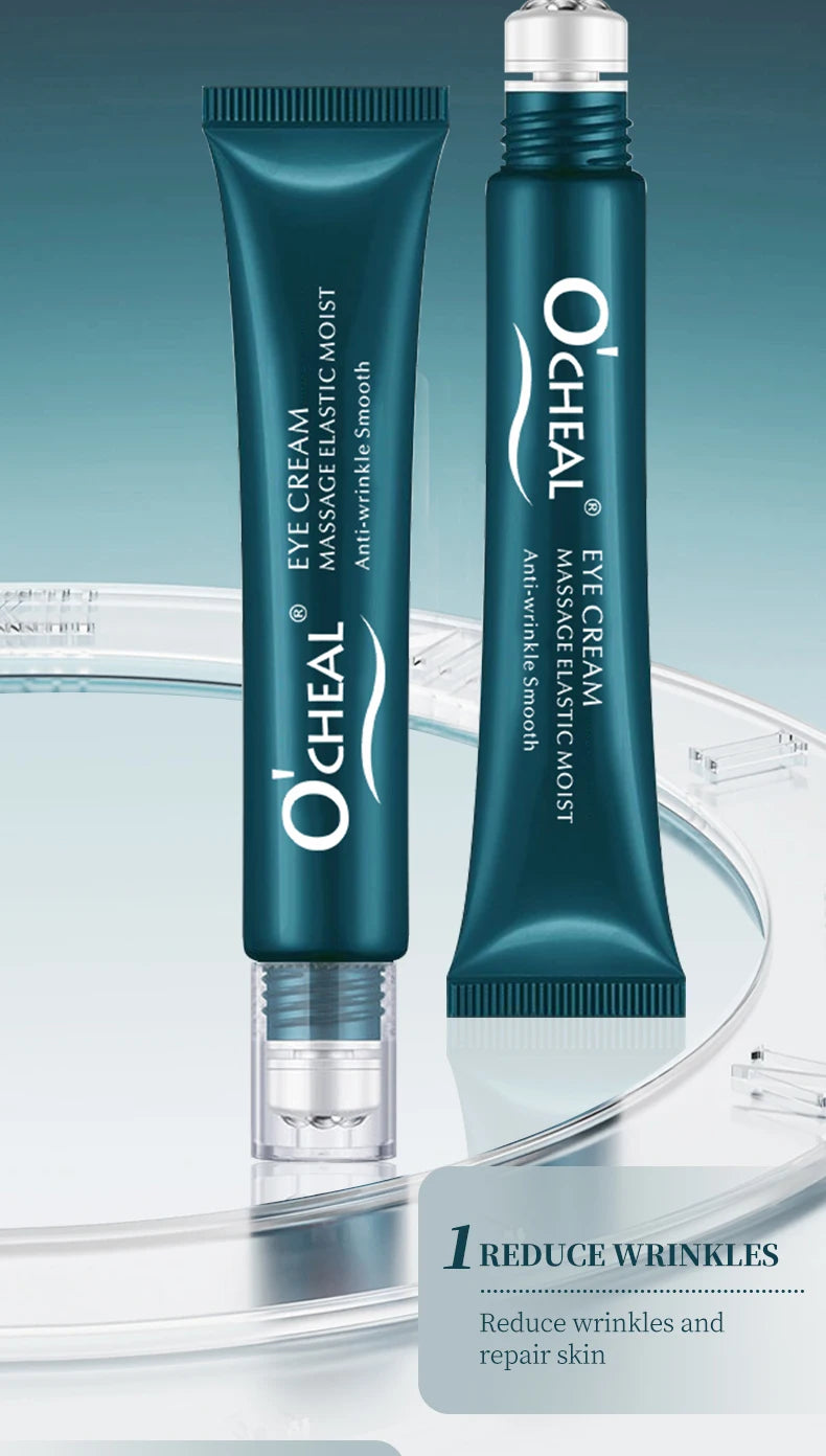 O‘Cheal Roller Massage Eye Cream Lightening Dark Circles Firming Skin Instant Eye Repair Serum Stick for Women Eyes Care