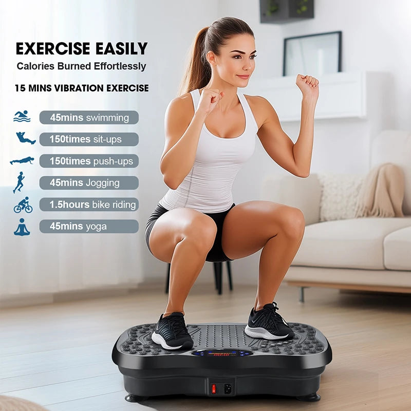 Vibration Platform Slimming Fat Burning Weight Loss Fat Throwing Machine Muscle Relaxation Massager Home Fitness