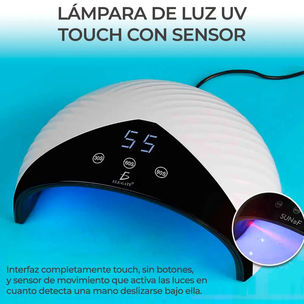 ELEGANT Portable 150W 12 LED UV 365nm Nail Lamp Dryer High-Power Cordless Mini Home Use Customizable Plastic Material Battery