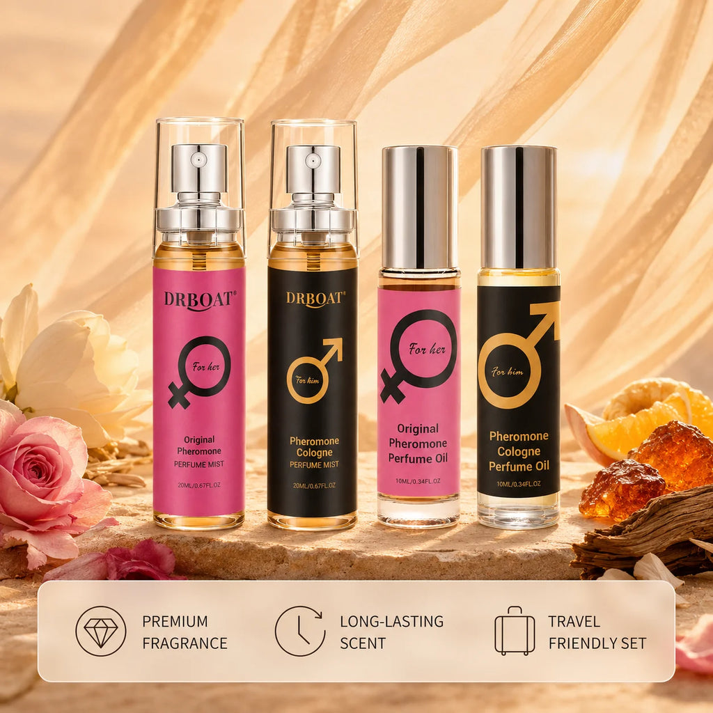 Dopamine Roll-On Body Essential Oil for Women, Portable Eau De Parfum Oil 0.34 Ounce, Liquid Form, for Makeup Dating Birthday Us