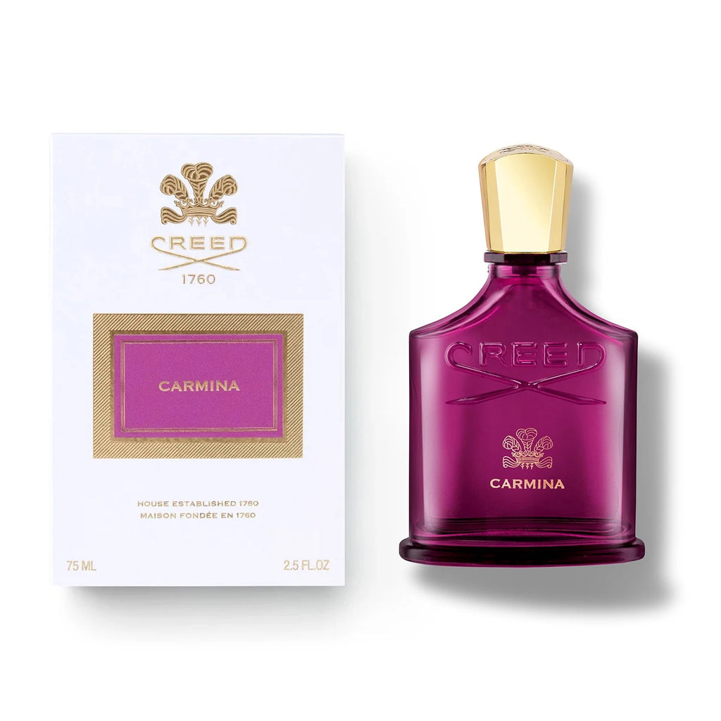 Creed Carmina Eau de Parfum Spray – Elegant Floral, Woody & Warm Amber Scent, Rose, Peony, Vanilla & Musk, Long-Lasting Luxury Fragrance, Perfect Gift, 2.5 fl oz / 75 ml
