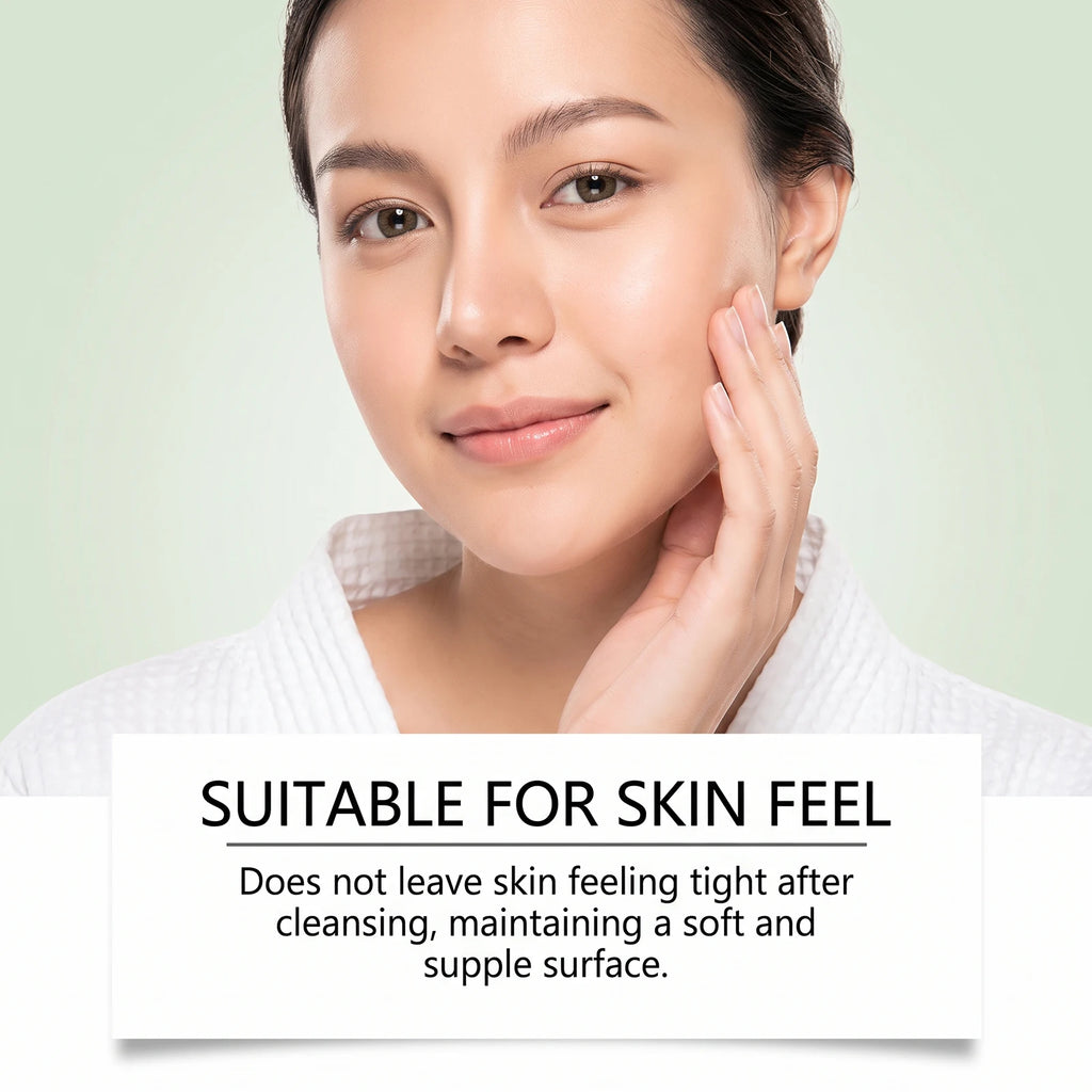 BHA Heartleaf Cleanser Oil Control Cleans Pores Refreshing Deep Facial Cleansing Creamy Rich Foam Exfoliating Face Cleanser 150g