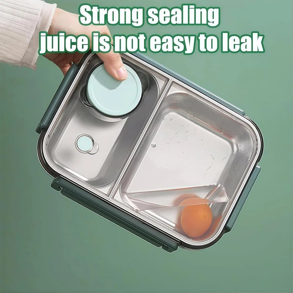 850ml Portable Lunch Boxes for Children Adults Thermo Soup Bento Box Stainless Steel Insulated Heating Food Storage Container