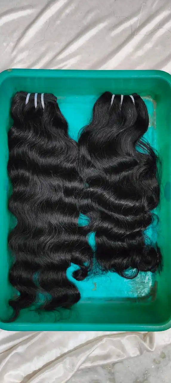 Wholesale 12A Cuticle Aligned Virgin Remy Single Donor Indian Hair Extensions Premium High Weft Light Color Unprocessed