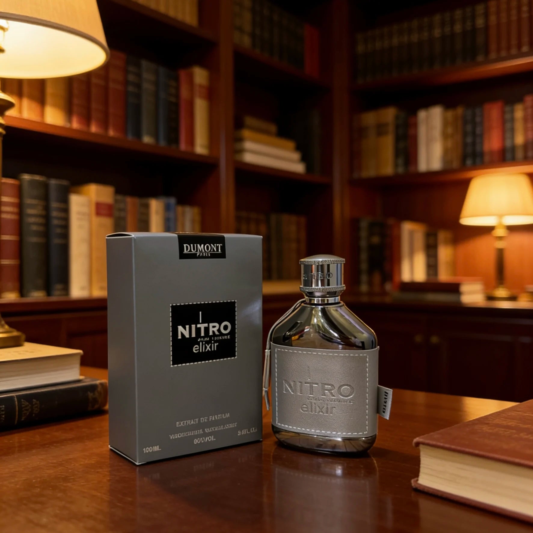Nitro Elixir Pour Homme Extrait De Parfum for Men Long Lasting Luxury Fragrance Nitro Perfume for Men 100ml Cologne