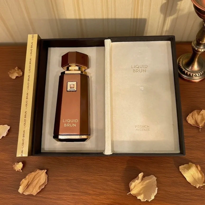 Fragrance World French Avenue Liquid Brun Eau de Parfum for Men Woody Fragrance Long Lasting Men's Perfume 100ml