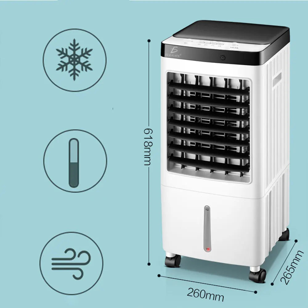 Portable Electric Air Conditioner Room AC 11,899 BTU/h Fixed Frequency Cooling Only Plastic Device Silently Dehumidifying