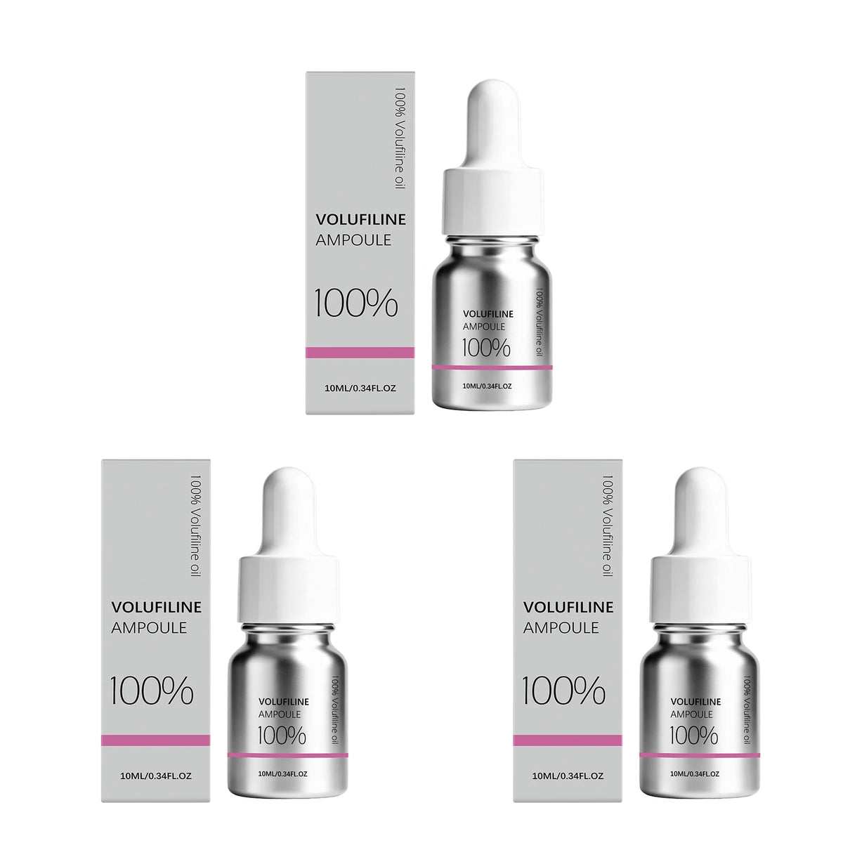 Volufiline Hyaluronic Acid Ampoule Essence Deep Hydration Smoothing Texture Strengthening Barrier Boosting Elasticity Diminishing Fine Lines Revitalizing Serum