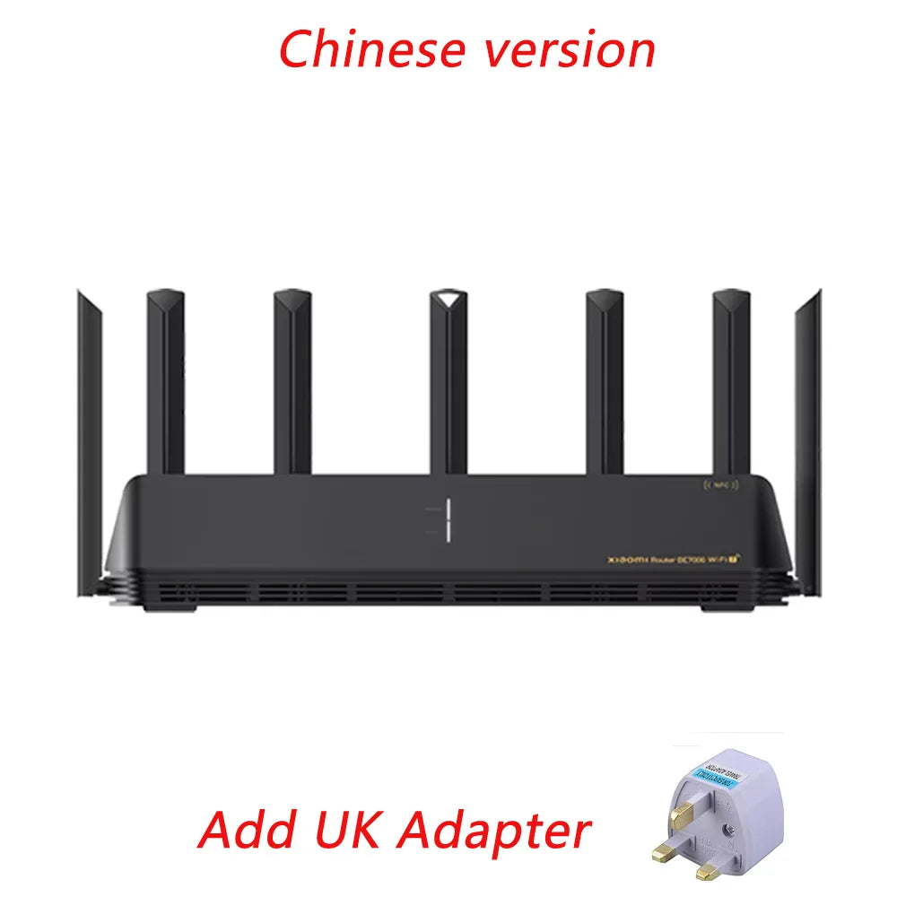 NEW Xiaomi Mi Router BE7000 Tri-Band WiFi Repeater VPN 1GB Mesh USB 3.0 IPTV 4 X 2.5G Ethernet Ports Modem Signal Amplifier -CN