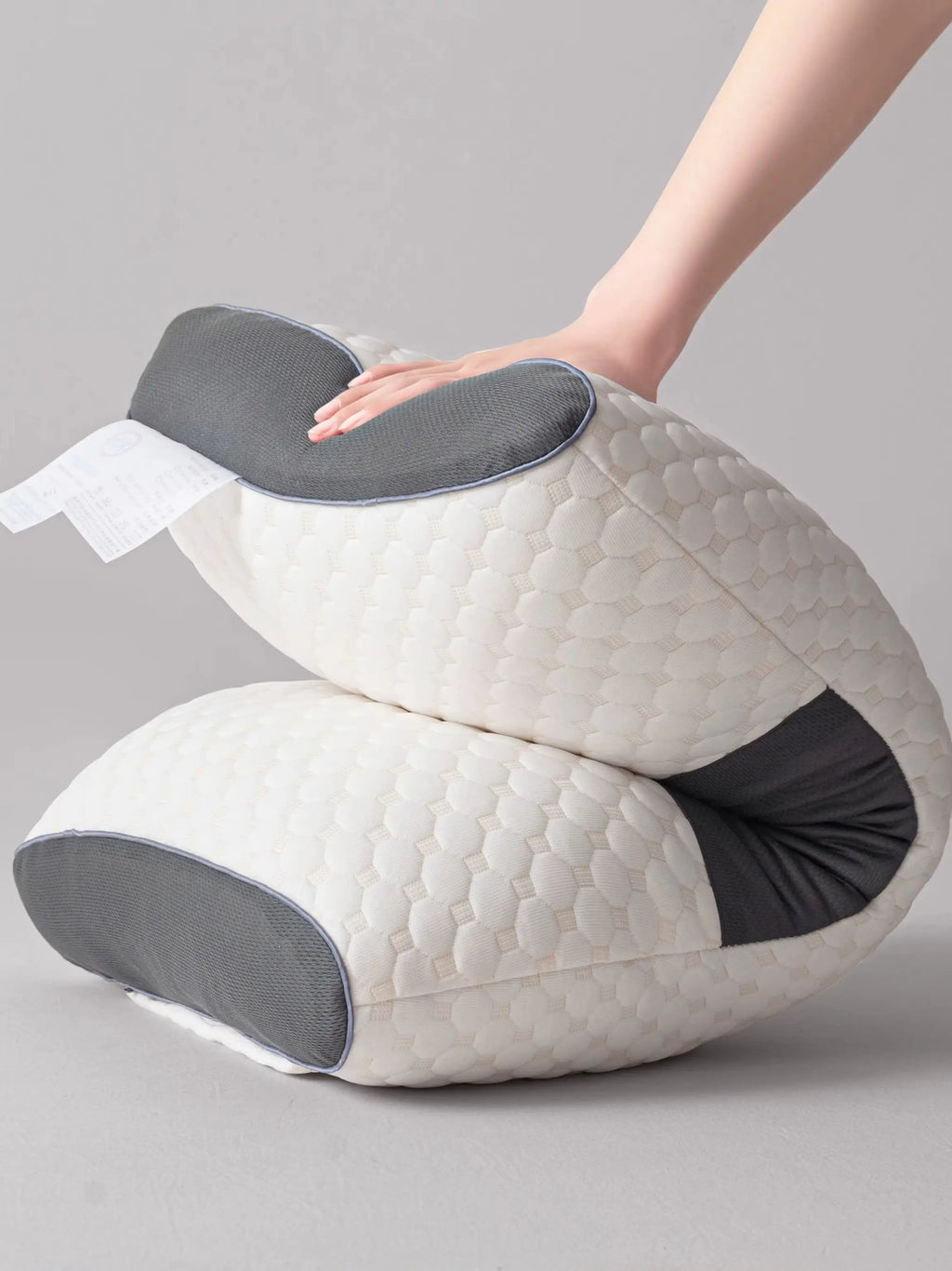 Buy One Get One Free! Couples' Soft Braided Neck Pillow, Ergonomically Adjustable Design, Full and Comfortable Pillow Core, Detachable Pillowcase for Cleaning, Neck Protection and Sleep Aid, Improving Sleep Quality.