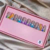 10Pcs Colors Wholesale Hand Paint Gel Best-selling Beautiful Luxury Customized Handmade Press on Nails