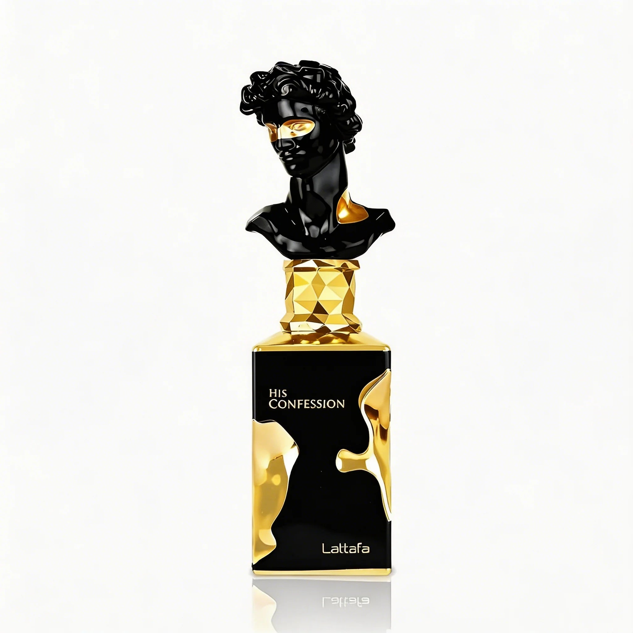 Lattafa His Confession for Men Eau De Parfum Spray, 3.4 Ounce / 100ml – Bold Long Lasting Masculine Fragrance with Warm Spices, Rich Woods, Smoky Amber and Soft Musk Accords, Sophisticated Eau De Parfum for Daily Wear.